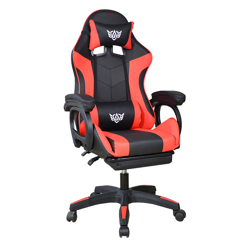 Länkarmstöd Liggande gamerstol med fotstöd (Y-2309)