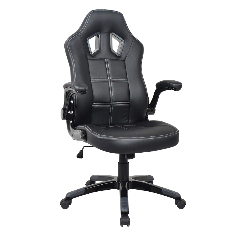 Flip Armrest Swivel Racing Game Chair (Y-2591)