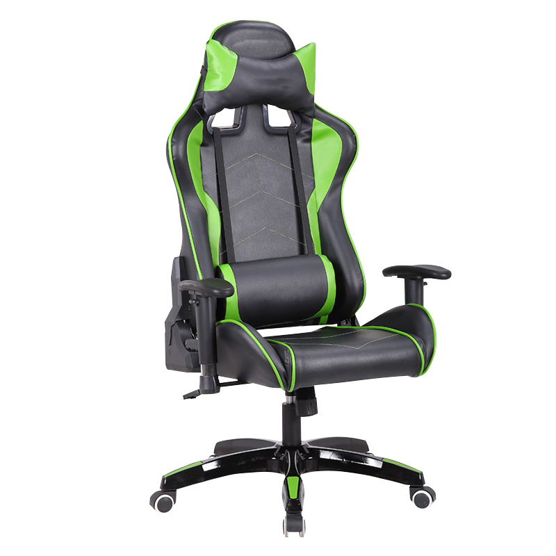 Grön justerbar hissdator Video Racing Gaming Chair (Y-2669)