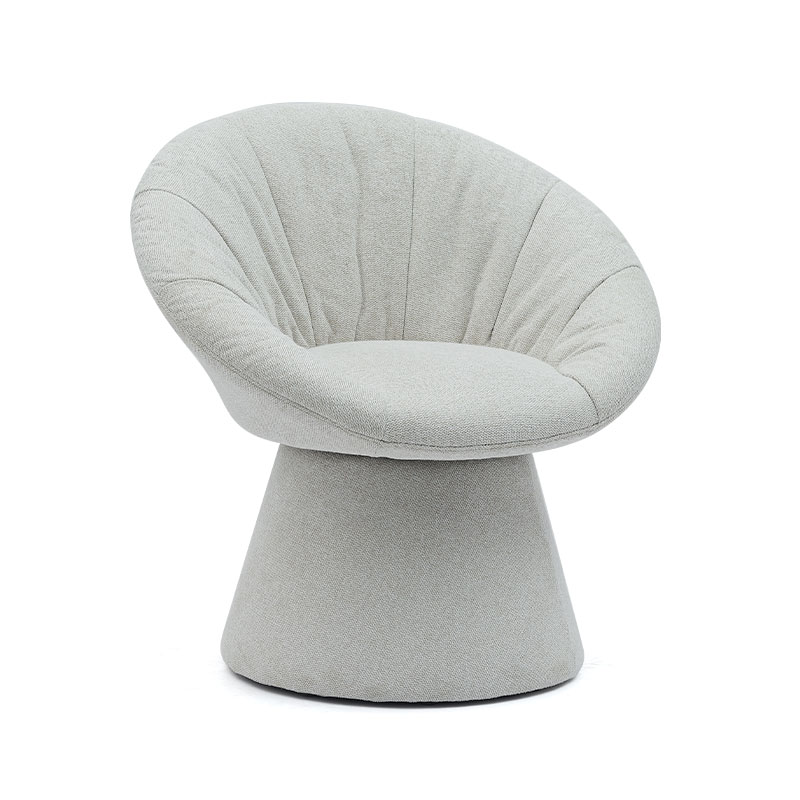 Enkel Snygg italiensk Roterande Matstol Rund Bas Fåtölj Fritidsstol för Living Room Hotel (GY-644)