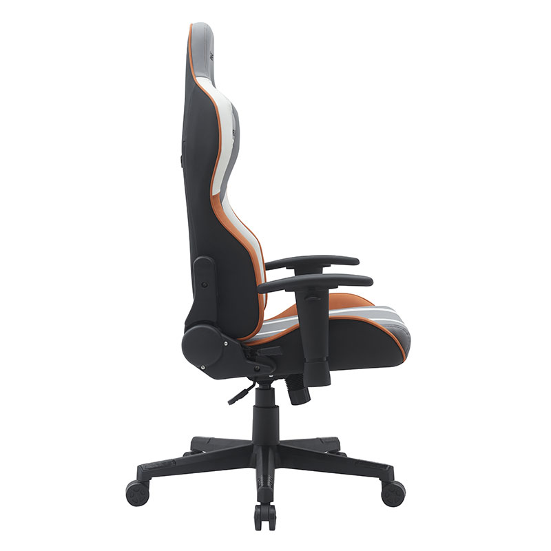 Djurdesign Högt syntetiskt läder Silla Gamer Vridbart 180 graders lutande starkt ram Racing Gamer Stol (T-7121)
