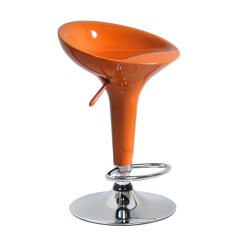 Orange ABS Plast Swivel Lift Barstol Stol (GY-901)