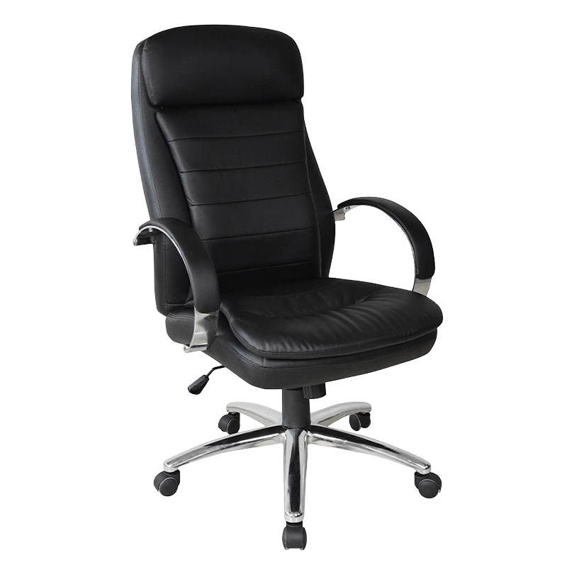 Hög rygg Chrome Pad Armstöd Executive Office Chair (Y-2820)